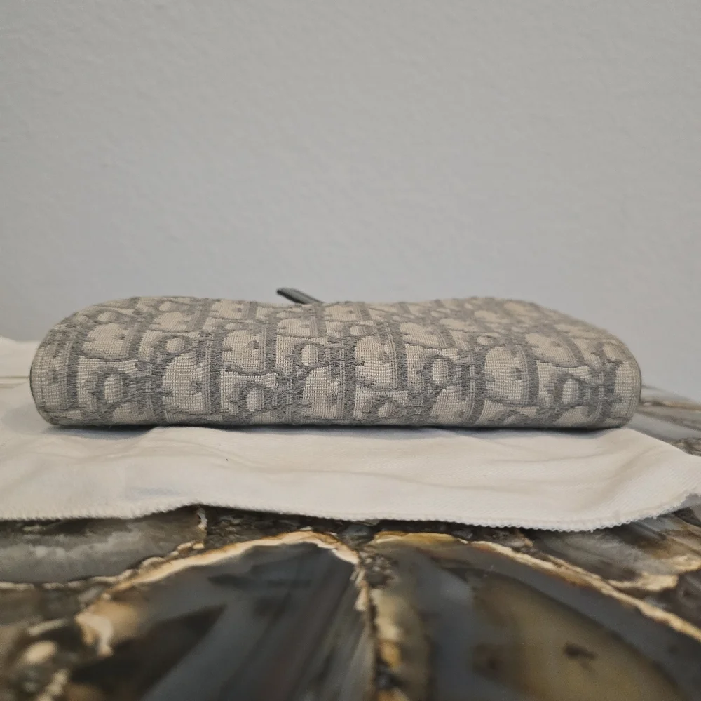 Dior Gray Saddle Crossbody Bag - Picture 4 of 13